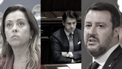 Meloni Conte Salvini