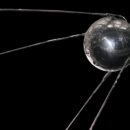 Replica del satellite Sputnik1 custodito nel museo della Nasa a Washington