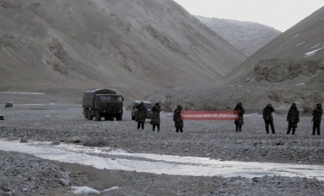 soldati cinesi confine cina india