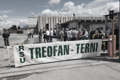 Sciopero Treofan Terni