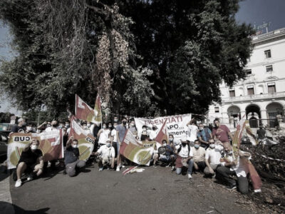 Mobilitazione Chef Express Roma