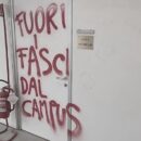 fuori i fascisti dal campus