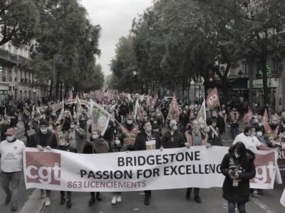 Mobilitazione CGT Parigi