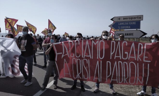 lamezia protesta tirocinanti pubblica amministrazione