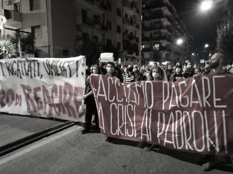 Manifestazione Cosenza