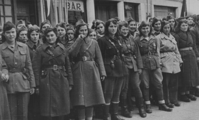 Partigiane della Dalmazia a Spalato nel 1944