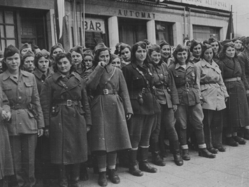 Partigiane della Dalmazia a Spalato nel 1944