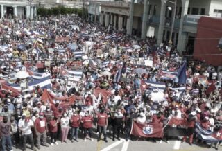 manifestazioni cuba socialista