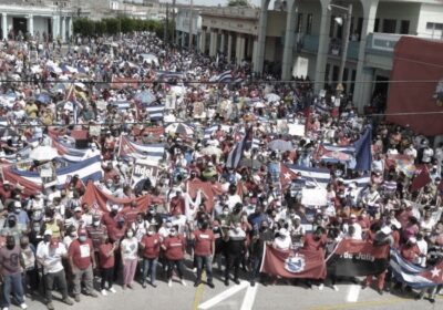 manifestazioni cuba socialista