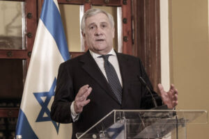 Il Ministro degli Esteri Tajani si è schierato fin da subito con Israele