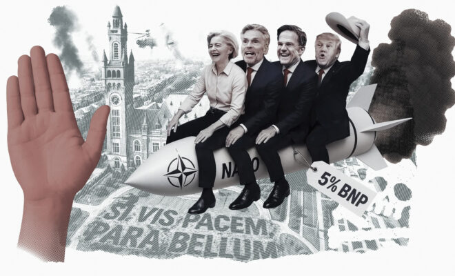 Vertice NATO: fermare la macchina da guerra! Fuori i Paesi Bassi dalla NATO, fuori la NATO dai Paesi Bassi!
