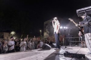 «L'arte può caricarci e farci vincere la nostra battaglia»: intervista a Dutch Nazari alla festa Avanguardia